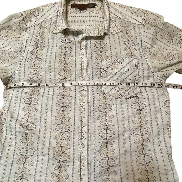 Prana Button-Up Shirt – Size Large - Picture 8 of 8